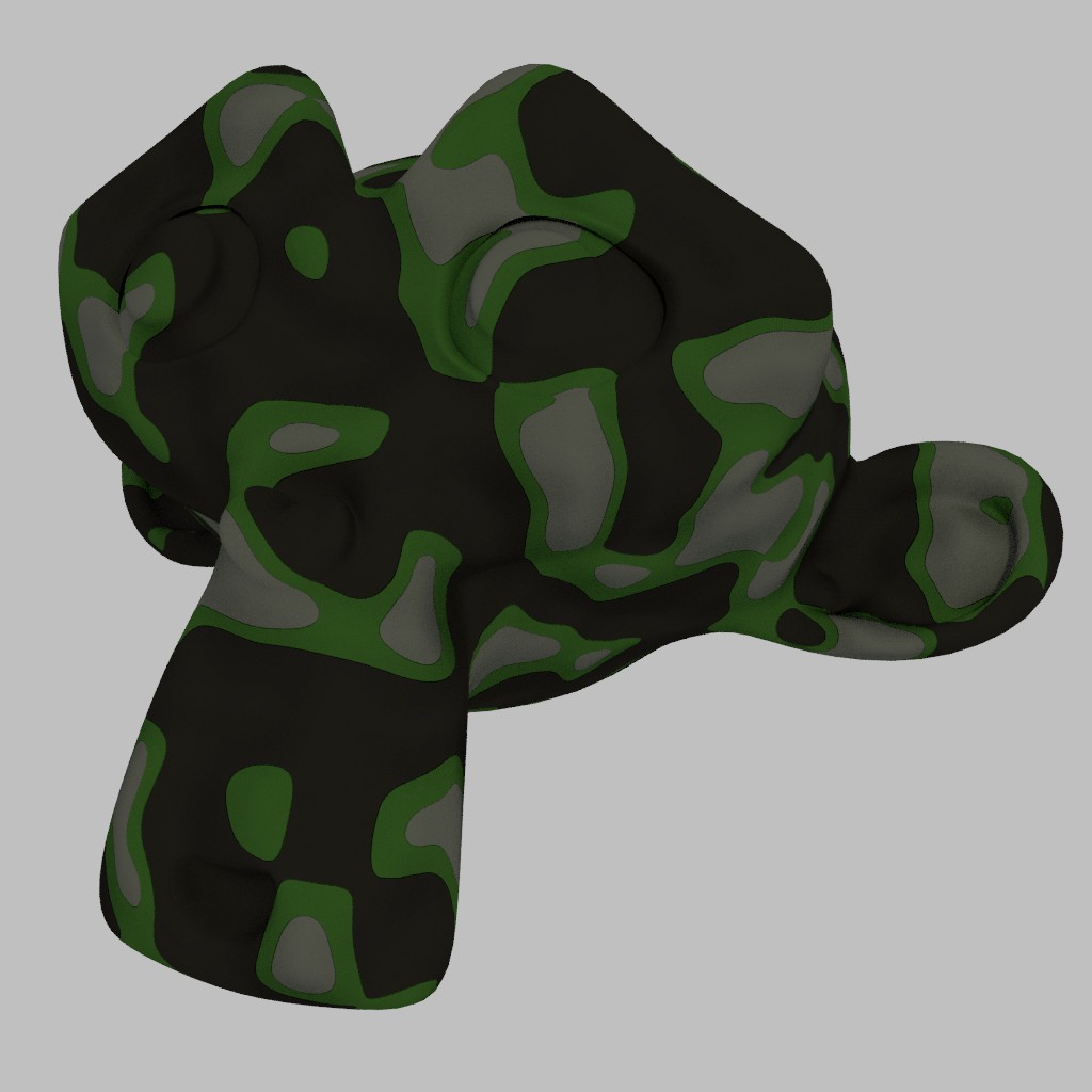 Procedural Camouflage Material  preview image 1